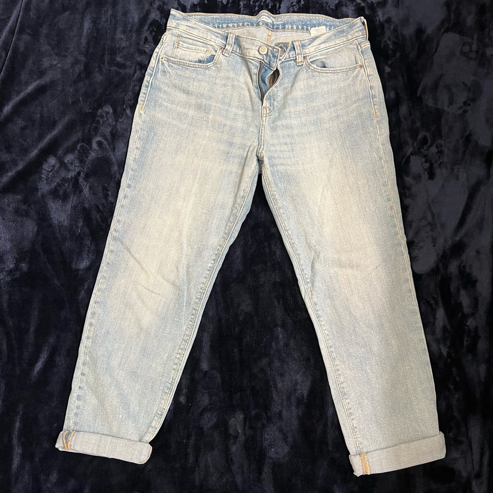 Pre owned Old Navy women’s Relaxed Light Denim ankle Jeans